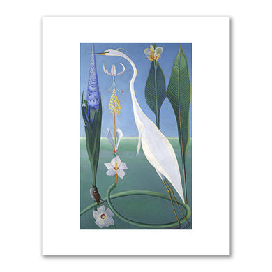 Joseph Stella, The White Heron, 1918-20, Yale University Art Gallery. Fine Art Prints in various sizes by Museums.Co