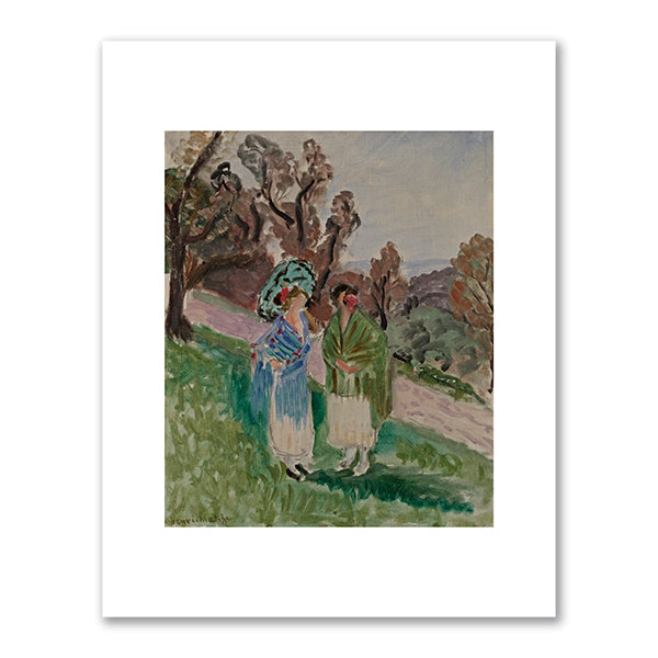 Henri Matisse, Deux femmes dans un paysage, 1921, Yale University Art Gallery. Fine Art Prints in various sizes by Museums.Co