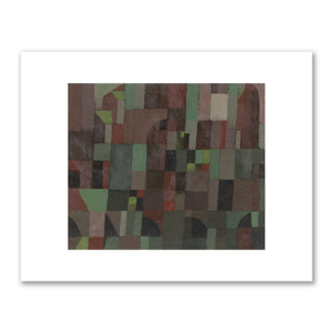 Paul Klee, Red/Green Architecture (yellow/violet gradation), 1922, Yale University Art Gallery. Fine Art Prints in various sizes by Museums.Co