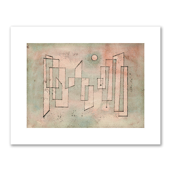 Paul Klee, Foundation (Grundfeste), 1922, Yale University Art Gallery. Fine Art Prints in various sizes by Museums.Co