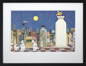 Cityscape by Maurice Sendak Framed Art Print - Special Edition by Museums.Co