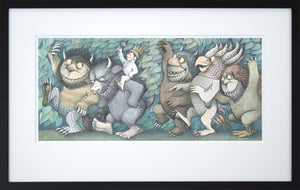Maurice Sendak Framed Print, Max with Crown | Buy at Museums.Co