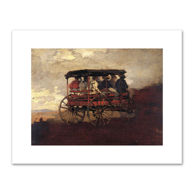 Winslow Homer, White Mountain Wagon, c. 1869, Fine Art Prints in various sizes by Museums.Co