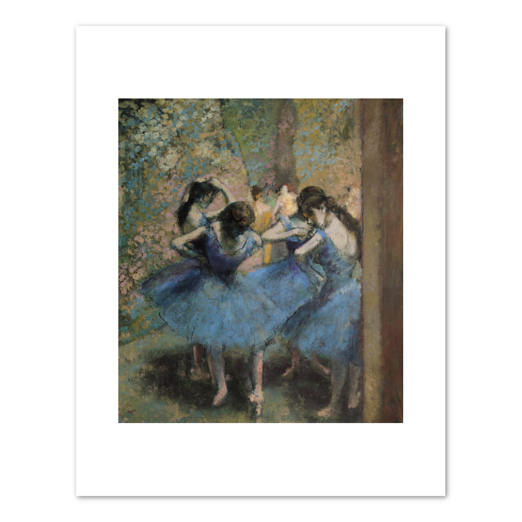 Degas Prints Dancers In Blue Buy Quality Prints At Museumsco 