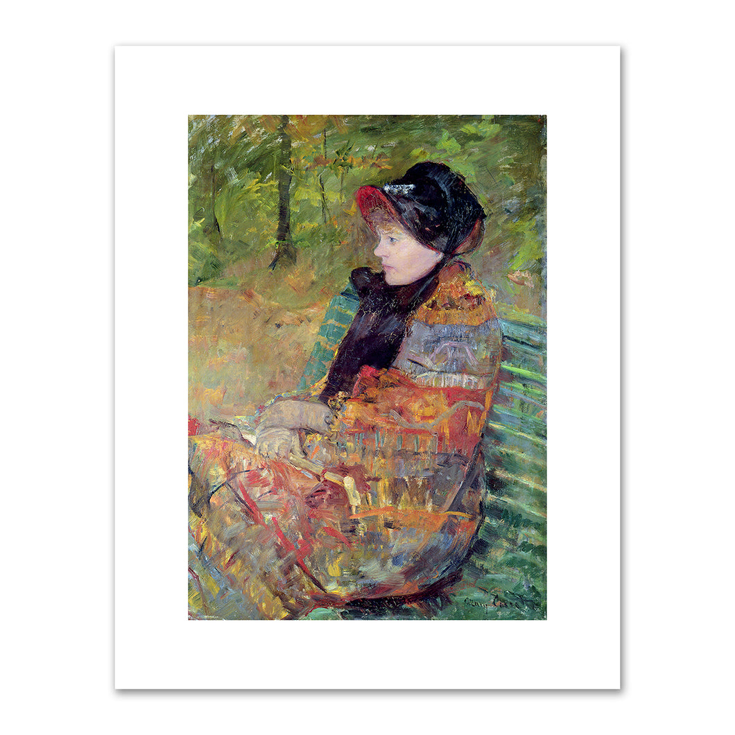 Mary Cassatt, Autumn, Portrait of Lydia Cassatt, 1880, Musée de la Ville de Paris, Musée du Petit-Palais, France. Fine Art Prints in various sizes by Museums.Co