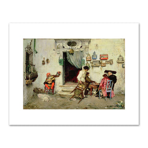 ose-Jimenes Aranda, Figaro's Shop, 1875, Walters Art Museum. Fine Art Prints  in various sizes by Museums.Co