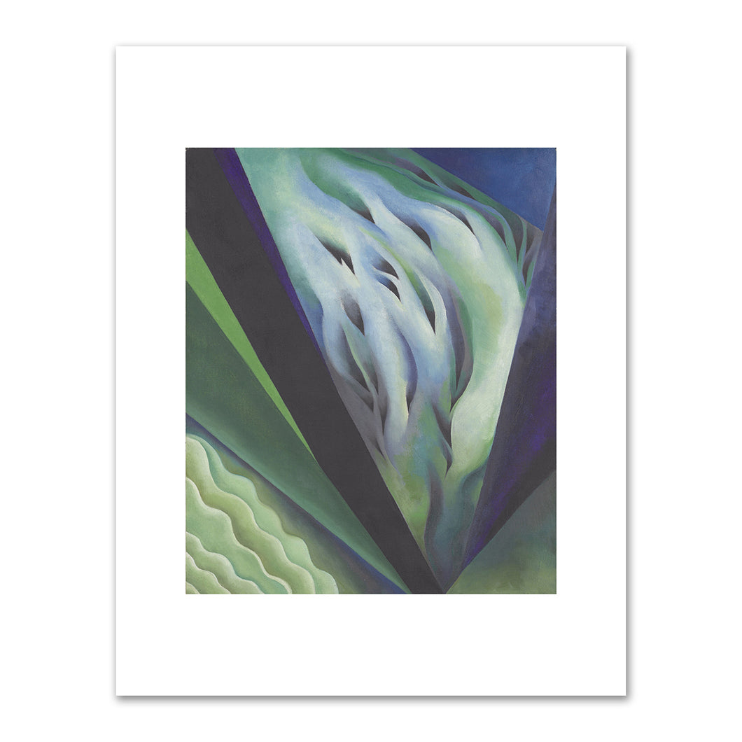 Georgia O'Keeffe, Blue and Green Music, 1919-21, Art Institute of Chicago. Fine Art Prints in various sizes by Museums.Co