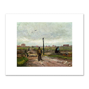 Vincent van Gogh, The Outskirts of Paris, 1886, Private Collection, Photo © Christie's Images / Bridgeman Images. Fine Art Prints in various sizes by Museums.Co