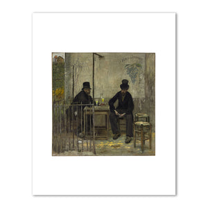 Jean-François Raffaëlli, The Absinthe Drinkers, 1881, Fine Arts Museums of San Francisco, Photo © Christie's Images / Bridgeman Images. Fine Art Prints in various sizes by Museums.Co