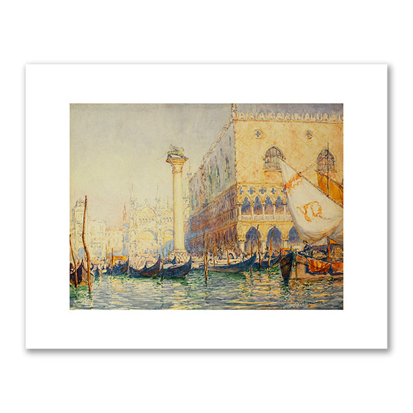Walter Launt Palmer, Venice, not dated, Private Collection. Photo © Christie's Images / Bridgeman Images. Fine Art Prints in various sizes by Museums.Co