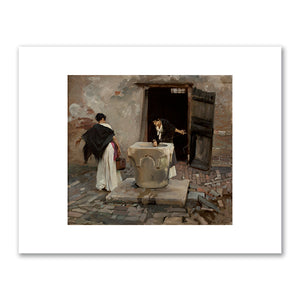 John Singer Sargent, Venetian Water Carriers, 1880-82, Worcester Art Museum, Museum purchase through the Sustaining Membership Fund, Photo: © Worcester Art Museum, Massachusetts, USA / Bridgeman Images. Fine Art Prints in various sizes by Museums.Co