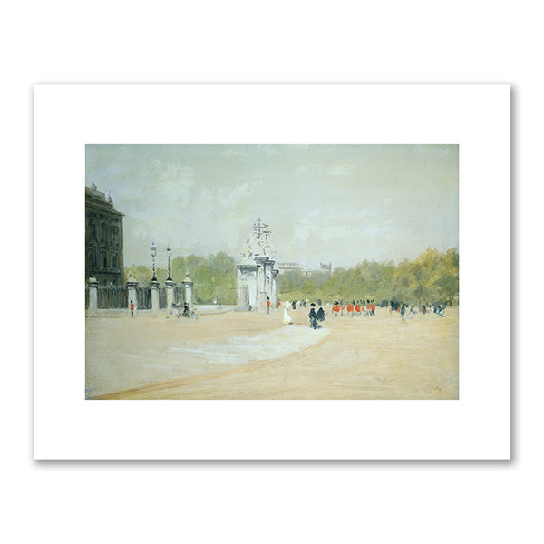 Giuseppe De Nittis, Buckingham Palace, 1875, Private Collection. Photo © A. Dagli Orti / © NPL - DeA Picture Library / Bridgeman Images. Fine Art Prints in various sizes by Museums.Co
