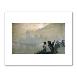 Giuseppe De Nittis, Westminster, 1878, Private Collection. Photo © G. Dagli Orti /© NPL - DeA Picture Library / Bridgeman Images. Fine Art Prints in various sizes by Museums.Co