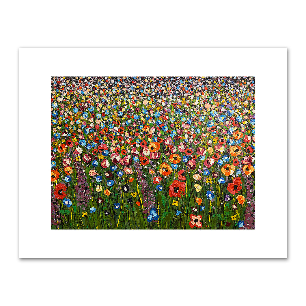 Brittany Bruce, Field of Flowers, 2020, Private Collection. Fine Art Prints in various sizes by Museums.Co
