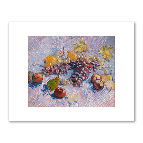 Vincent van Gogh, Grapes, Lemons, Pears, and Apples, 1887, The Art Institute of Chicago. Fine Art Prints in various sizes by Museums.Co