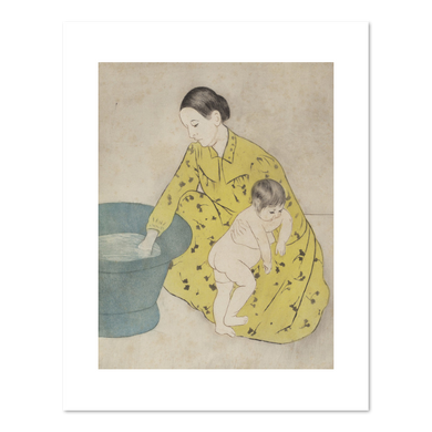 Mary Cassatt, The Bath, 1890-1891, Fine Art Print in various sizes by Museums.Co
