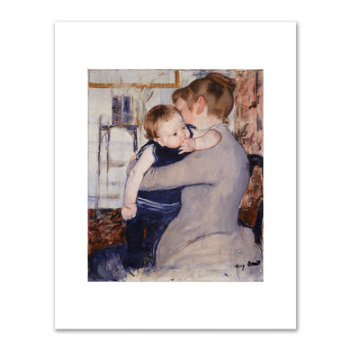 Mary Cassatt, Mother and Child, circa 1889, Cincinnati Art Museum. Fine Art Prints in various sizes by Museums.Co
