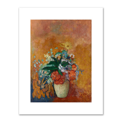 Odilon Redon, Vase of Flowers, c. 1905, The Cleveland Museum of Art. Fine Art Prints in various sizes by Museums.Co