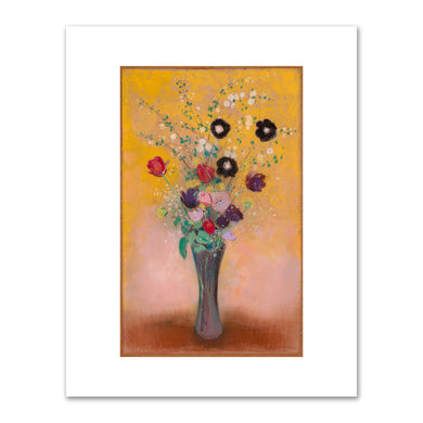 Odilon Redon, Vase of Flowers, 1916, The Cleveland Museum of Art. Fine Art Prints in various sizes by Museums.Co