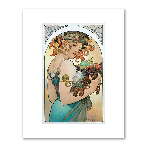 Alphonse Mucha, Fruit, 1897, Private Collection. Fine Art Prints in various sizes by Museums.Co