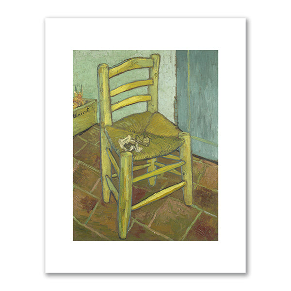 Vincent van Gogh, Van Gogh's Chair, November 1888, National Gallery, London. Fine Art Prints in various sizes by Museums.Co