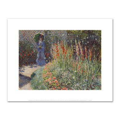 Claude Monet, Rounded Flower Bed (Corbeille de fleurs), Fine Art Prints in various sizes by Museums.Co