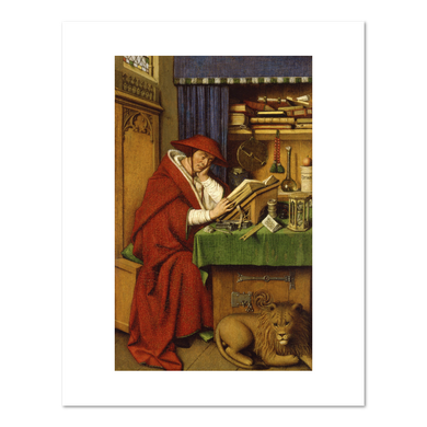 Jan van Eyck, Saint Jerome in His Study, Fine Art Prints in various sizes by Museums.Co