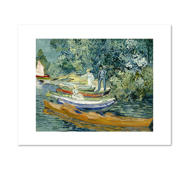 Vincent van Gogh, Bank of the Oise at Auvers, Fine Art Prints in various sizes by Museums.Co