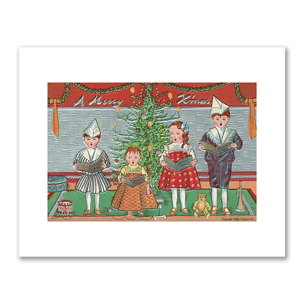 Phillip Sander, A Merry X'mas, 1908, Private Collection. Fine Art Prints in various sizes by Museums.Co