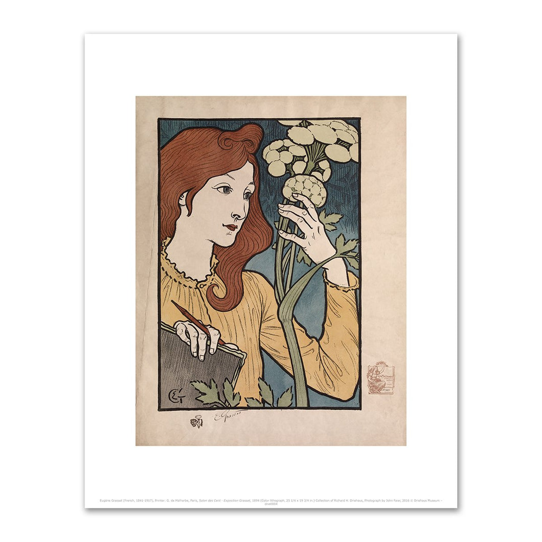 Eugène Grasset, Salon des Cent - Exposition Grasset, 1894, Fine Art Prints in various sizes by Museums.Co