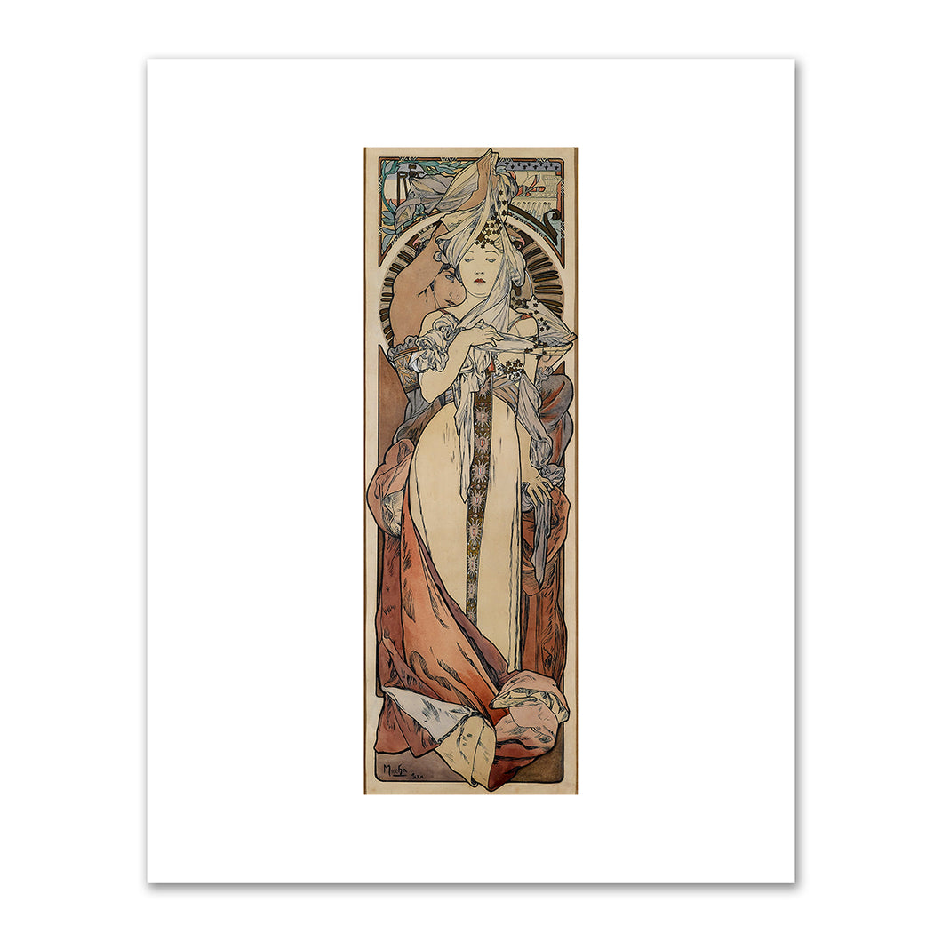 Alphonse Mucha (Czech, 1860-1939), Maquette for Austrian Pavillion, 1900, Collection of Richard H. Driehaus. Fine Art Prints in various in various sizes by Museums.Co