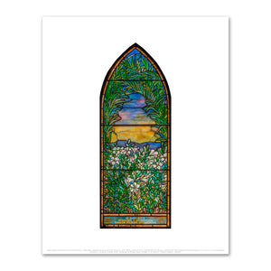 Lilies and Palms, Underhill Memorial Window by Tiffany Glass and Decorating Company