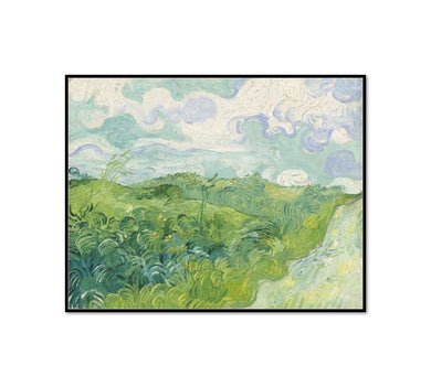 Green Wheat Fields, Auvers by Vincent van Gogh Artblock