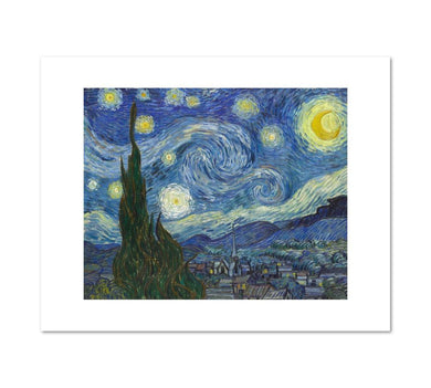 Vincent van Gogh, The Starry Night, 1889, Fine Art Prints in various sizes by Museums.Co