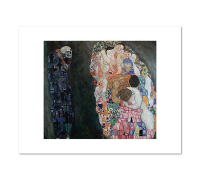 Gustav Klimt, Death and Life, 1910/15, Fine Art Prints in various sizes by Museums.Co