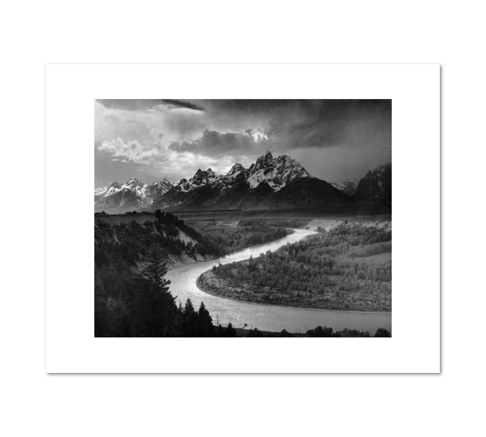 The Tetons and the Snake River by Ansel Adams