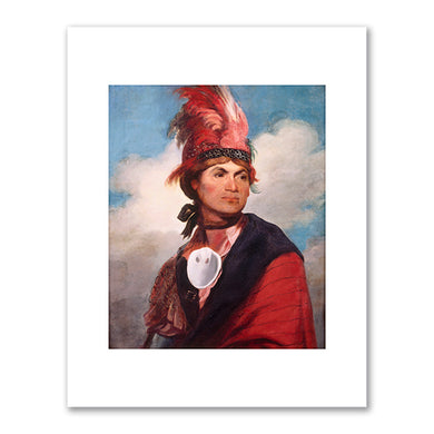 Gilbert Stuart, Joseph Brant (1742-1807), 1786, Fenimore Art Museum, Cooperstown, New York. Fine Art Prints in various sizes by Museums.Co