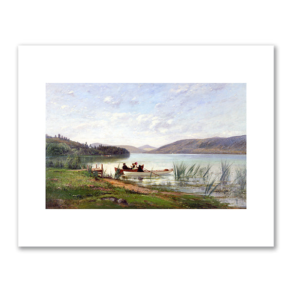 Edward B. Gay, Otsego Lake Looking North from Two Mile Point, 1878-88, Fenimore Art Museum, Cooperstown, New York. Fine Art Prints in various sizes by Museums.Co
