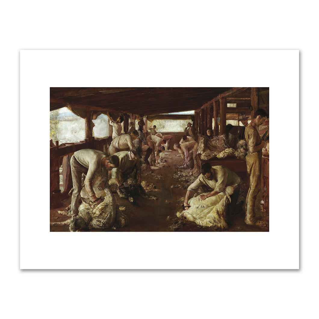 Tom Roberts, The Golden Fleece, 1894, Art Gallery of New South Wales. Fine Art Prints in various sizes by Museums.Co