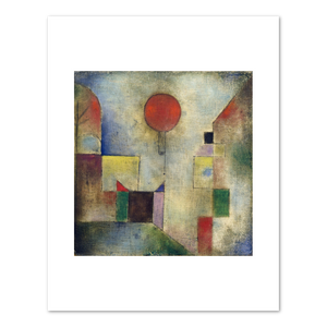 Paul Klee, Red Balloon (Roter Ballon), 1922, Fine Art Prints in various sizes by Museums.Co