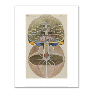 Hilma af Klint, Series W, The Tree of Wisdom, No. 1, 1913, Fine Art prints in various sizes by Museums.Co