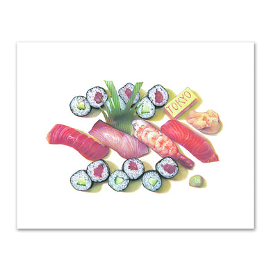 Kirsten Söderlind, Tokyo Sushi Plate, 2005, Private Collection, © Kirsten Söderlind. Fine Art Prints in various sizes by Museums.Co