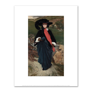 Frederic Leighton, Portrait of May Sartoris, c. 1860, Kimbell Art Museum. Fine Art Prints in various sizes by Museums.Co