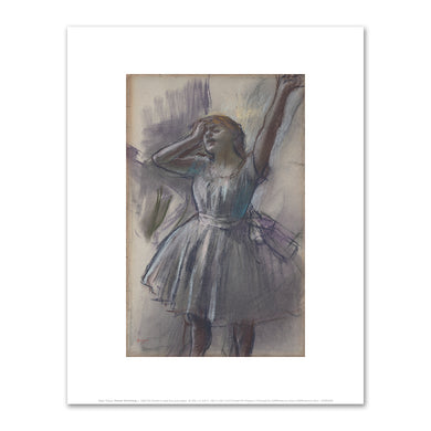 Dancer Stretching by Edgar Degas