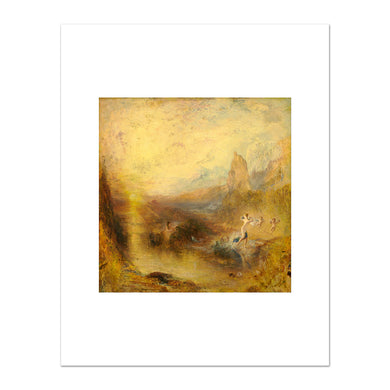 Joseph Mallord William Turner, Glaucus and Scylla, 1841, Kimbell Art Museum. Fine Art Prints in various sizes by Museums.Co