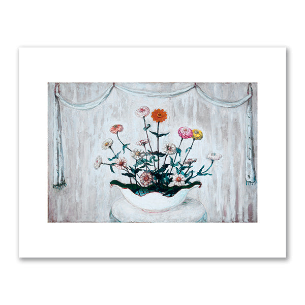 Florine Stettheimer, Zinnias, circa 1920s, Los Angeles County Museum of Art, Gift of the Estate of Ettie Stettheimer, 60.31. Fine Art Prints in various sizes by Museums.Co