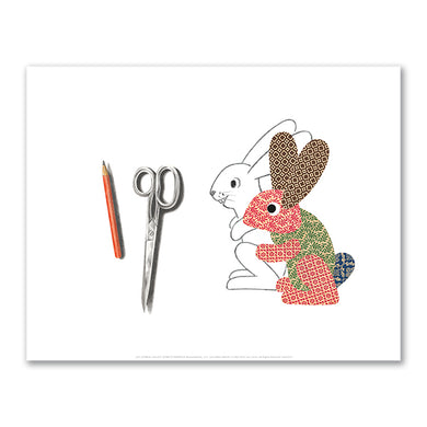 Leo	Lionni, Let's Make Rabbits VI, LEO LIONNI® and LEO LIONNI’S FRIENDS® Blueandyellow, LLC. Let's Make Rabbits ©1982-2022 Leo Lionni. All Rights Reserved. Fine Art Prints in various sizes by Museums.Co