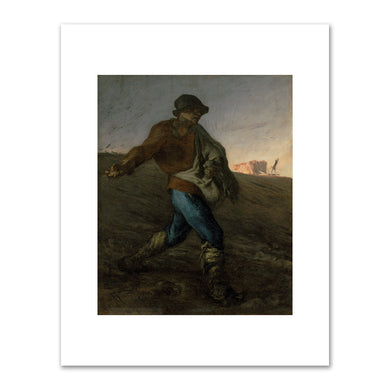 Jean-François Millet, The Sower, 1850, Museum of Fine Arts, Boston. Fine Art Prints in various sizes by Museums.Co