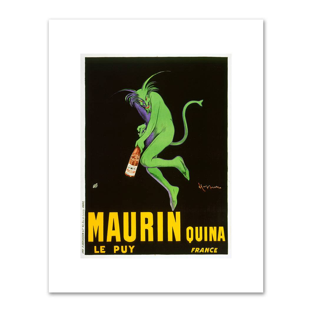 Leonetto Cappiello, Maurin Quina, 1908, Milwaukee Art Museum. Fine Art Prints in various sizes by Museums.Co