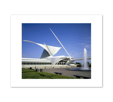 Milwaukee Art Museum, Photo credit: Jeff Millies of Hedrich Blessing, Chicago, Fine Art Prints in various sizes by Museums.Co